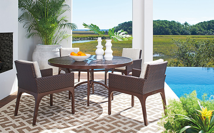 Abaco Outdoor Dining Room Scene