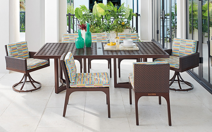 Abaco Outdoor Dining Room Scene