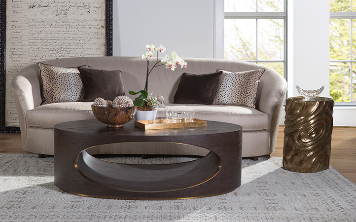 Verbatim Oval Cocktail Table